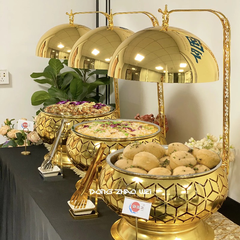 Bain Marie Food Warmer - Luksusowy 9-litrowy podgrzewacz do buffetu z