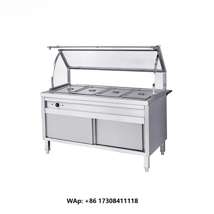 Bain Marie Food Warmer - Profesjonalne wyposażenie kuchni ze stali nierdzewnej
