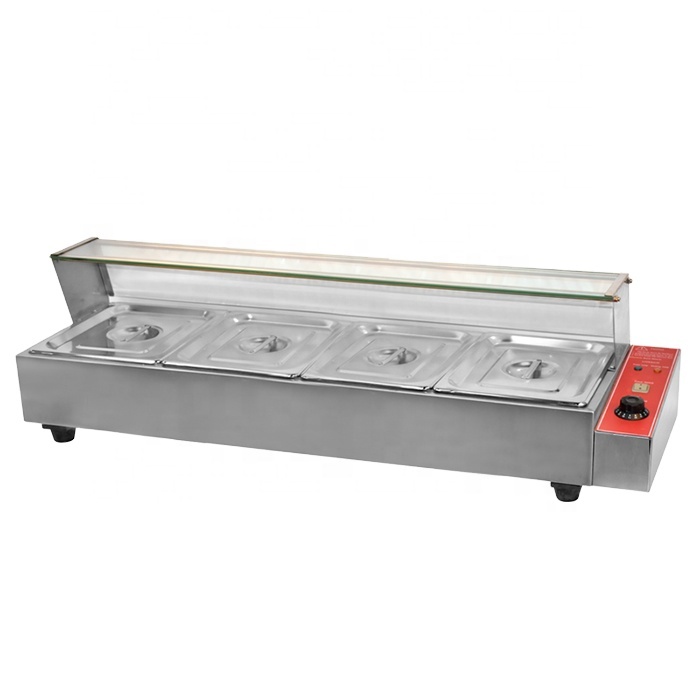 Bain Marie Food Warmer - Elektryczny czajnik do zupy Commercial Electric,
