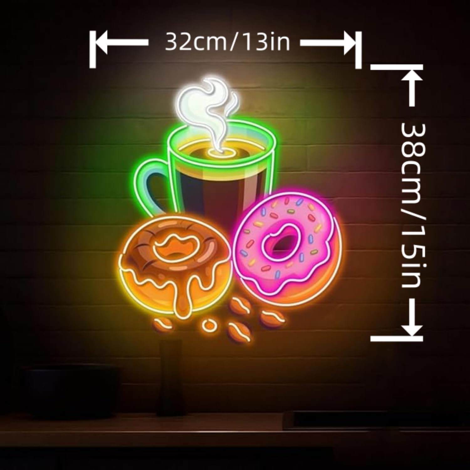 Neon LED w kształcie pączków,  – Commercial Kitchen Light recenzja i cena