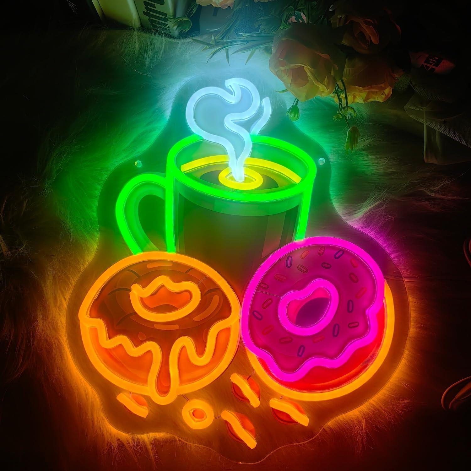 Neon LED w kształcie pączków,  – Commercial Kitchen Light recenzja i cena
