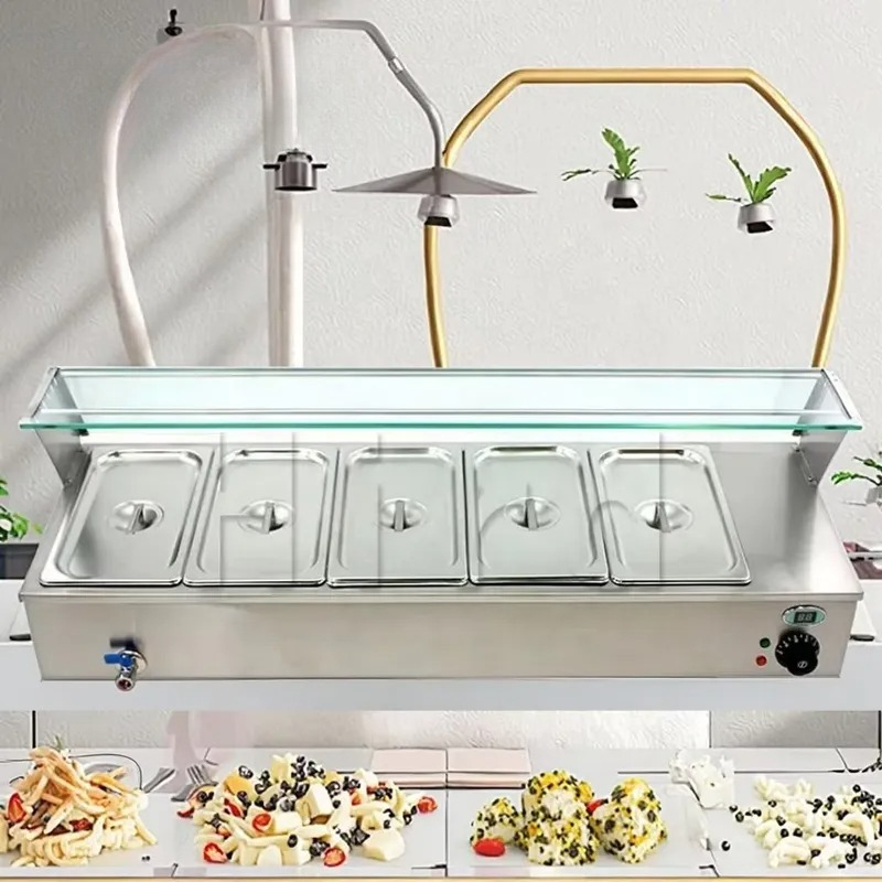 Profesjonalny gazowy podgrzewa – Bain Marie Food Warmer recenzja i cena